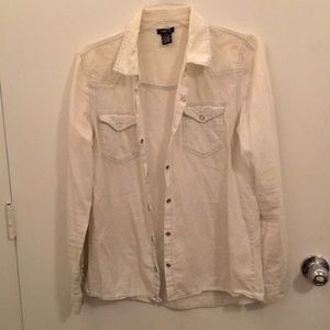 Really light blue (Jean-like) button up